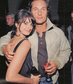 С американским актером Мэттью МакКонахи Мэттью МакКонахи