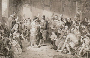 Свадьба Покахонтас и Джона Ролфа